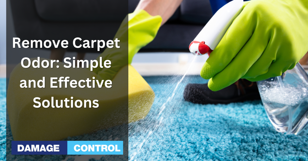 How to Get Rid of Carpet Odors: Simple and Effective Solutions