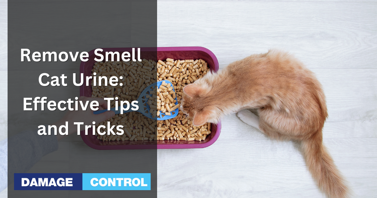 How To Get Rid Of Cat Urine Smell Tips and Tricks