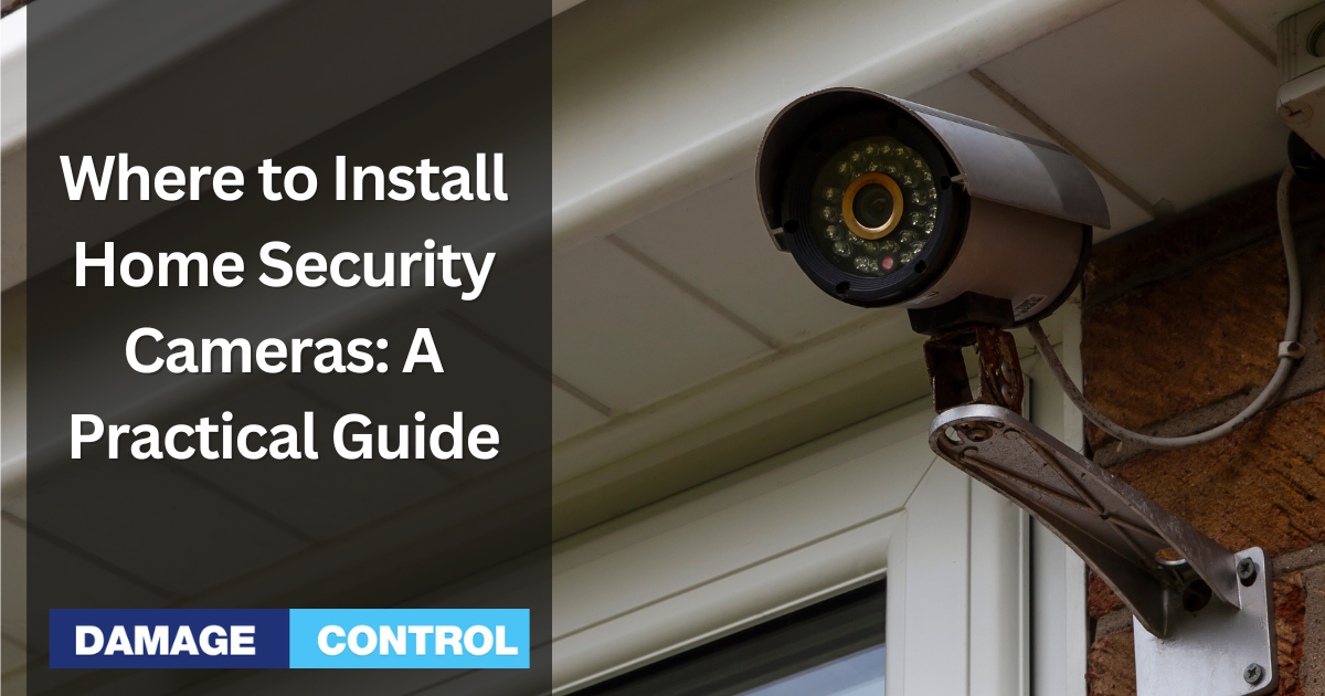 Where To Install Home Security Cameras A Practical Guide 