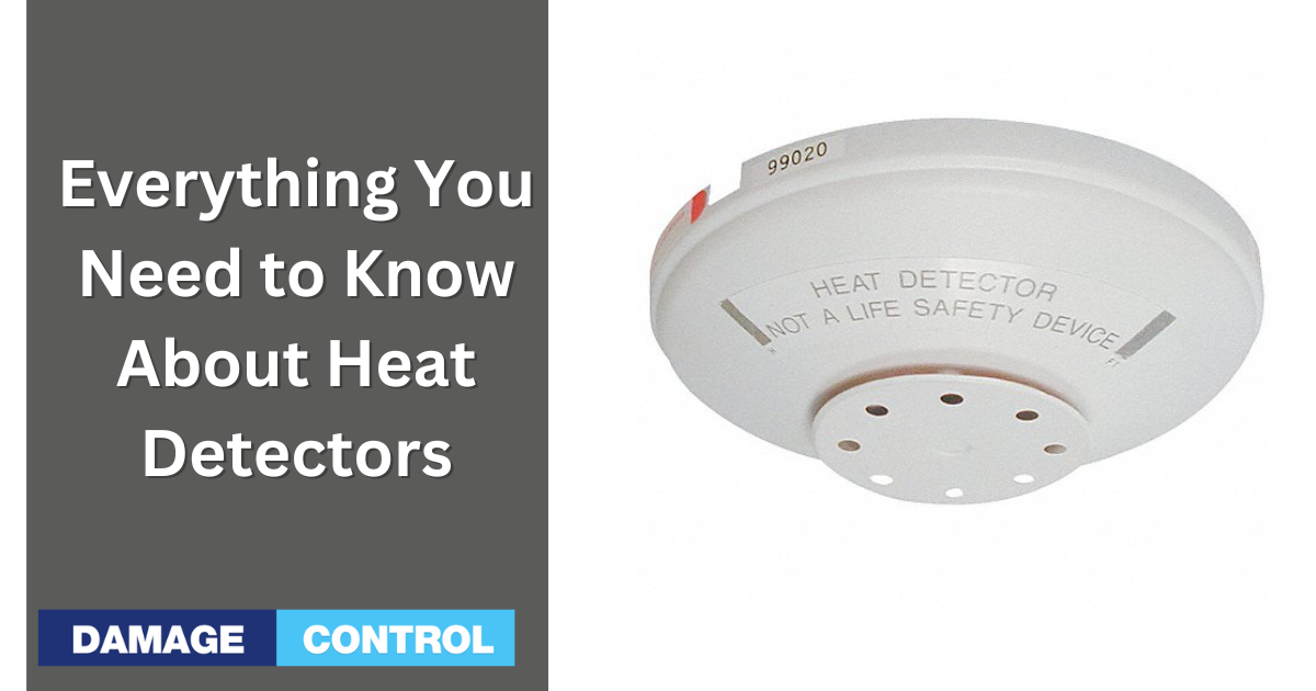 Heat Detectors Versus Smoke Detectors