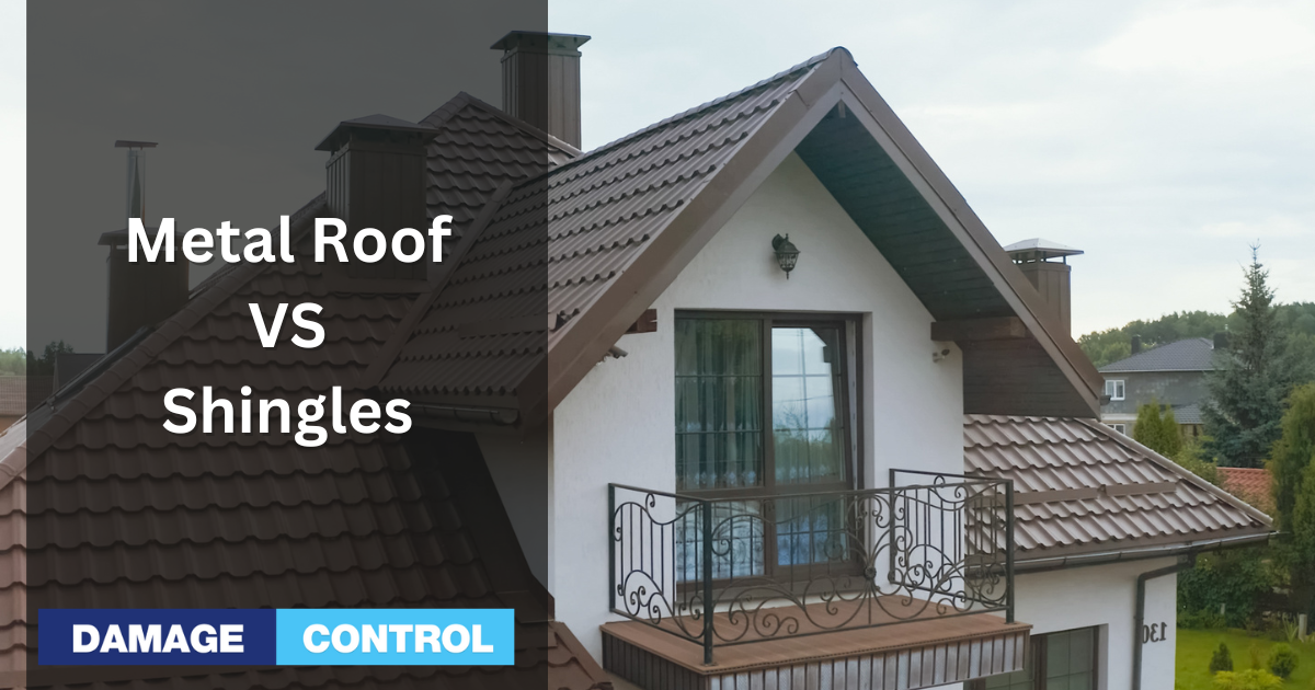 metal roof vs shingles