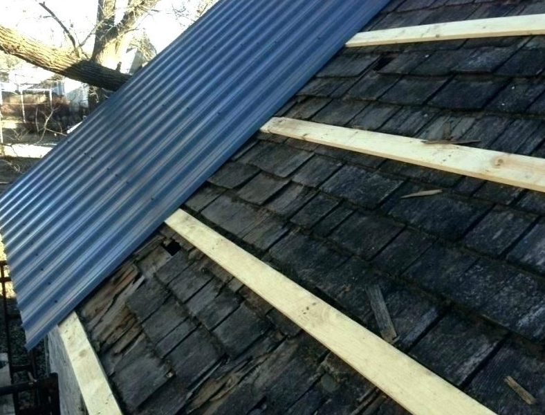 metal roof over shingles