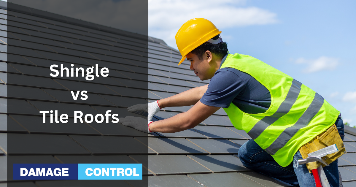 shingle vs tile roofs