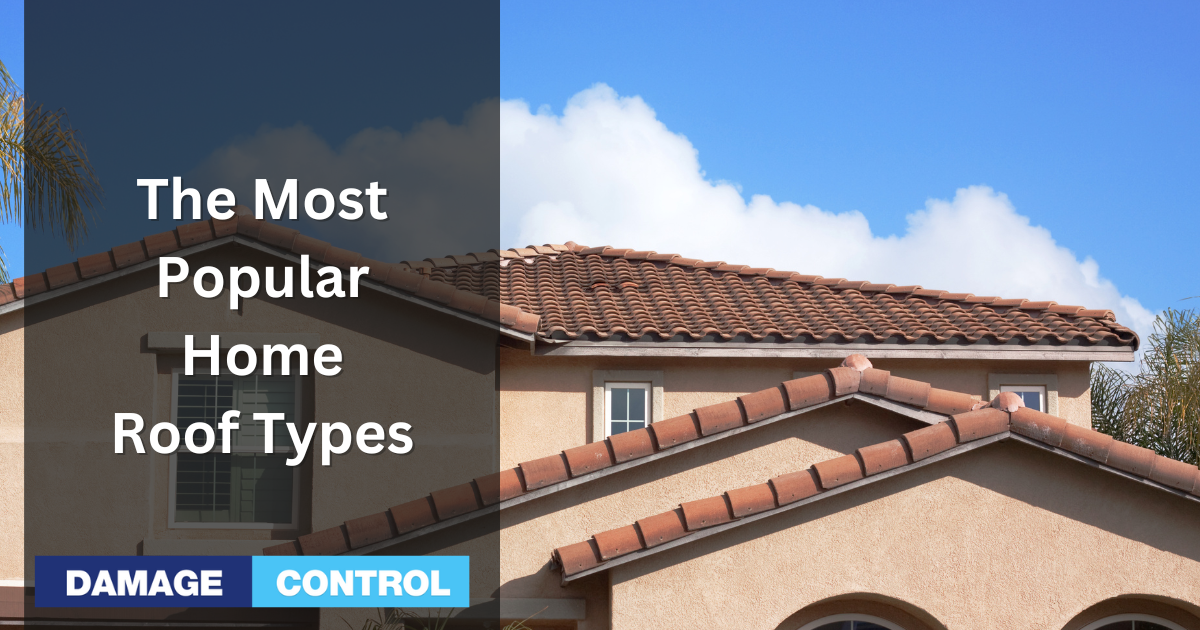 the most popular home roof types